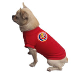 Costa Rica Dog Soccer Jersey-  Sports t-shirt - World Cup Qatar 2022-Fifa