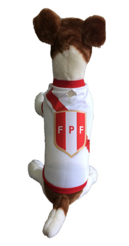 Peru Dog Soccer Jersey-T-shirt-World Cup Qatar 2022-Fifa