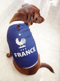 France Dog Soccer Jersey- T-Shirt-world cup 2022-Qatar-Fifa