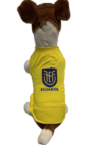 Ecuador Dog Soccer Jersey- futbol-World Cup 2022-Qatar-Fifa t-shirt