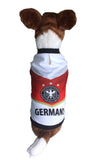 Germany Dog Soccer Jersey-T-shirt -World Cup 2022-Qatar-Fifa