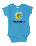 Argentina baby  9-12  bodysuits-futbol-World Cup Qatar 2022-Fifa t shirt-soccer jersey