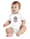 USA baby 9-12 bodysuits-futbol-World Cup Qatar 2022-Fifa t shirt-soccer jersey