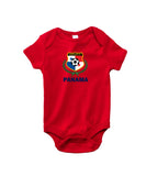 Panama baby short sleeve- bodysuits-futbol-World Cup Qatar 2022 -t shirt-soccer jersey